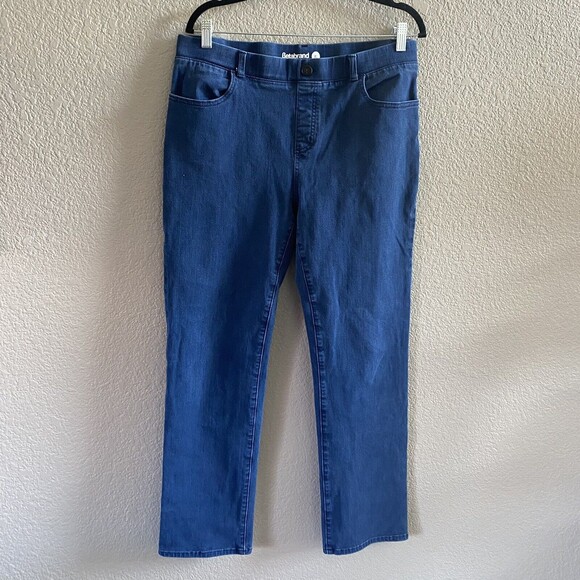 Betabrand Denim - Betabrand 2 Pocket Yoga Jeans Jeggings Denim Skinny Leg Pull On size xl